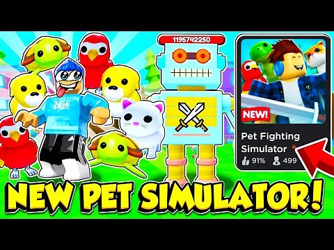 This New Pet Simulator Game IS REALLY FUN! (Roblox)