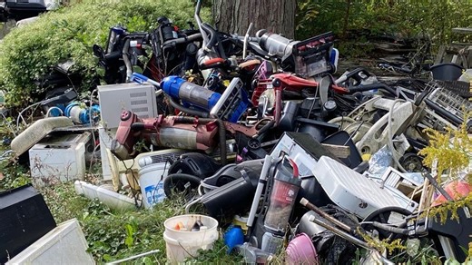 IDEM investigates open dumping at LaPorte County surveyor's home