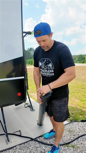 ⚠️ Sewer Hose Holders ⚠️ Make storing RV waste hoses easier and cleaner. [RecPro Partner] These hose holders are easy to install and keep waste hoses separate from everything else. The ones we got from are extendable to 100" and come with the mounting brackets. 🛠 Supply List 🛠 ✔️ Adjustable Hose holders ✔️ Impact drill with extension ✔️ Self Tapping screws- we used 3/8 in ✔️ 3/8 in driver bit for screws ✔️ Metal drill bit ✔️ Safety glasses would be smart too #rvlife #camper #camperlife #campin