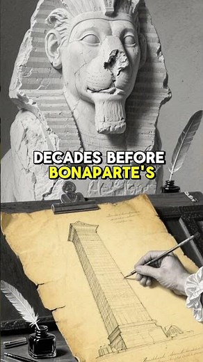 Napoleon didn’t break off the Sphinx’s nose