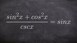 Verify trigonometric identities by using Pythagorean identities