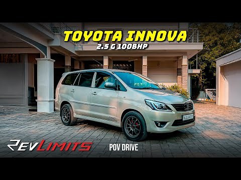 2013 Toyota Innova G (2.5L Diesel 100 BHP) | POV Drive #262 | 4K | RevLimits |