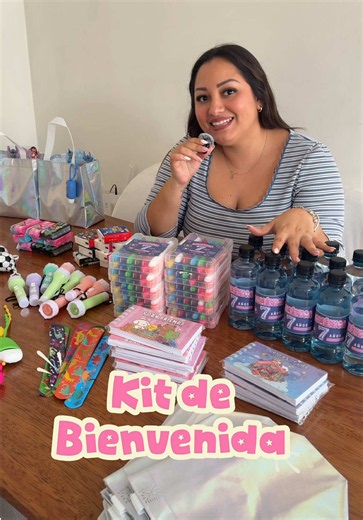 Amo los kits 🤭💖 #kitdebienvenida #cumpleaños #fiestainfantil #sorpresasdivertidas #maternidade