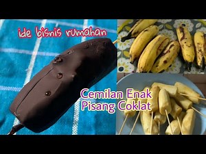 CARA BIKIN ES PISANG COKLAT | MUDAH DAN ENAK | IDE JUALAN RUMAHAN.