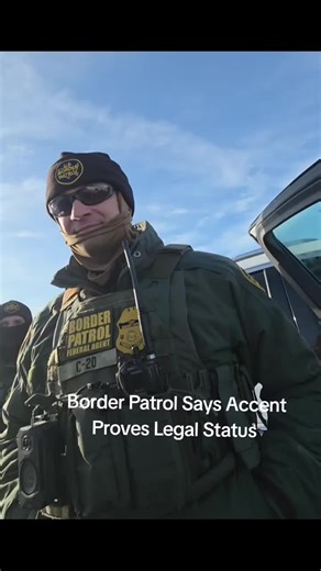 Border Patrol Says Accent Proves Legal Status #shorts #Minnesota #fypシ #immigration #ice