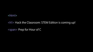 Hack the Classroom kicks off tomorrow! We can't wait to share the amazing ways that Minecraft: Education Edition can help build future-ready skills with an Hour of Code and beyond! Get all the details for this virtual event series running from November 16–18: https://msft.it/6183pEkrz | Minecraft Education