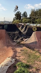 30K views · 875 reactions | Leandro Moreira "Overall" sending an awesome combo over a massive transfer. | GT BMX Freestyle | Facebook