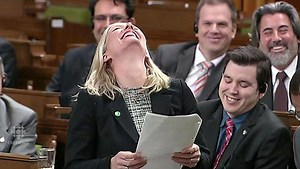 81K views · 452 reactions | Environment Minister Catherine McKenna's response to a question from Conservative MP Ed Fast led to some question period giggles Friday. | CBC Politics | Facebook