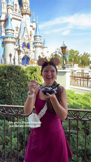 Delicious Disney Brownie Sundae at Magic Kingdom