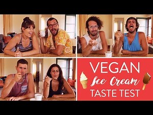 VEGAN ICE CREAM TASTE TEST 🍦 Coconut Bliss // Julie's // AND Wink?