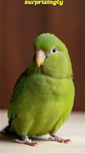 Tiny Parrot, Huge Attitude