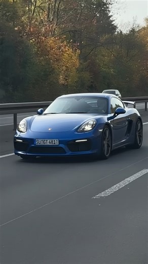 Cruising in a Porsche