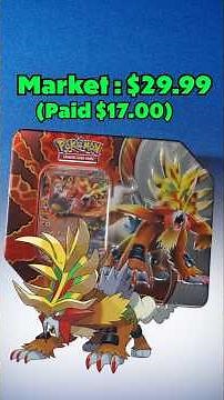 Let's Open a Gouging Fire Tin! #pokemon #paradoxdestinies #gougingfire #packopening #pokemontcg