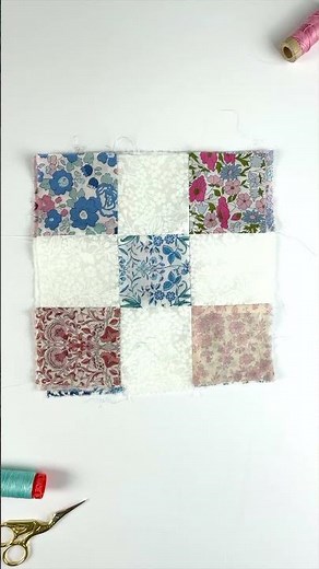 Liberty Simple Irish Chain Quilt Blocks | Alice Caroline