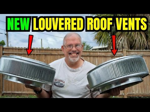 Installing New Louvered Roof Vents