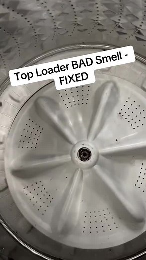 Smelly Top Load Washer FIXED #washer #fyp #cleantok #tiktokviral #foryou #clean #clean