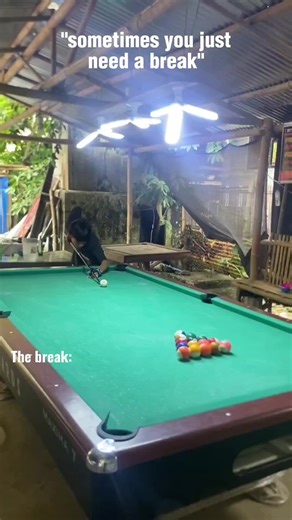 Mastering the Break in Billiards