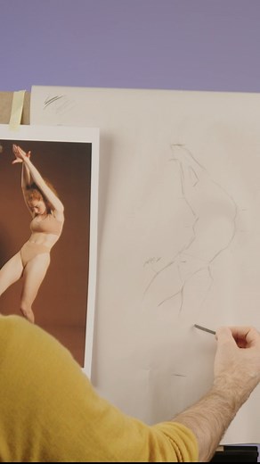 Check out this timelapse of Interlochen Online instructor Alec Zemper drawing! To learn more about Interlochen Online go to the link in bio. Music: ben sound License code: ZR9RJMH60UGDOW2P | Interlochen Center for the Arts