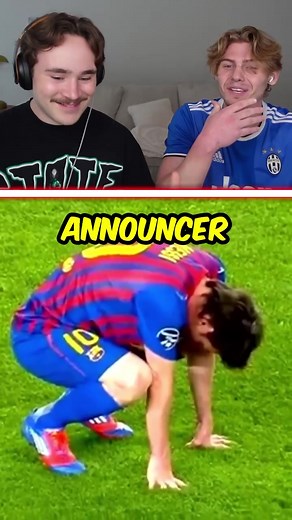 Football announcers cant keep getting away with this #football #soccer #messi #americansreact