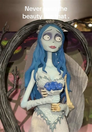 Always the bridesmaid - never the bride 🦋🦋🦋 underrated figures ?? #monsterhigh #timburtom #corpsebride #figure #dollcollection