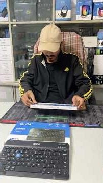 EVM ENEDGE WLKM Wireless Bluetooth Keyboard Rechargeable Ultra Slim Mini Keyboard for Laptop&Mobile