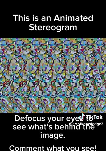 Discover the Magic: Animated Stereograms Revealed!