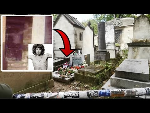 Visiting The Grave Of Jim Morrison | His Ghost Was Captured Here By A Tourist