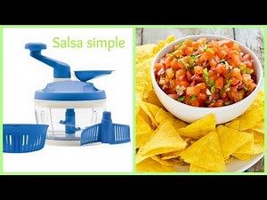 SALSA SIMPLE | TUPPERWARE | QUICK CHEF PRO