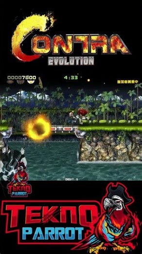 Contra Evolution Teknoparrot !