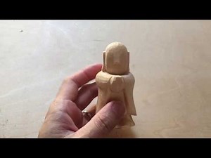 小地蔵様の作り方 途中 全体の様子