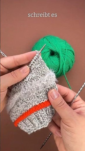Color Change for Knitting Perfectionists #knittingpattern #knitting #knittutorial #knittinghack