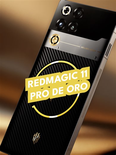 REDMAGIC 11 Pro de oro #smartphones #smartwatch #tecnologia #isamarcial #unboxing #review #elrecuento #android #noticias #ElRecuento