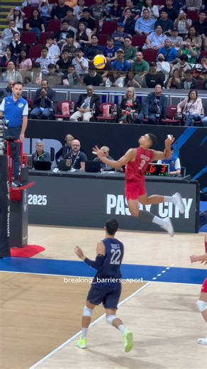 🇺🇸 Gabriel Garcia takes flight at the Men’s Volleyball World Championship 2025! 🏐✈️ | Breaking Barriers