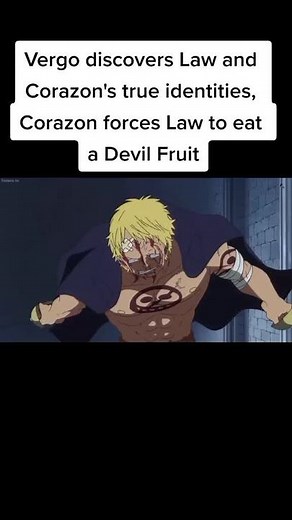 Corazon forces Law to eat a Devil Fruit#luffy #vergo #lawonepiece #corazononepiece #onepiece #onepiecelovers #anime #animeedit #animetiktok #fyp