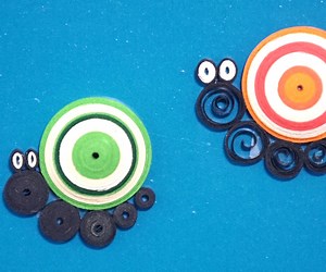 How to Make Cute Quilling Snails Using Paper Art Quilling