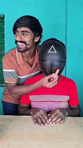 Little Brother Pranks a Squid Game Guard with Lipstick💄😱| Ending Is HILARIOUS!