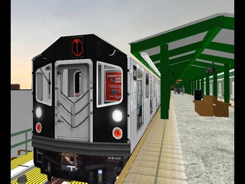 OpenBVE: R152 7 Train (With Fixed Motors!) On the 7 Extension to Main St.