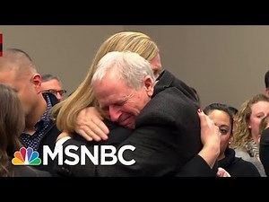 Watch Courtroom Erupt In Applause After Larry Nassar Sentencing | MSNBC
