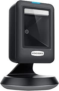 BQ-702 Desktop Barcode QR Code Reader,Mobile Phone Screen 1D/2D Codes Scanning,USB Directly Use in Supermarket Retails Stores