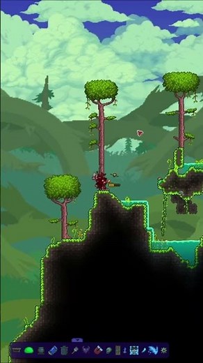 Day 1 of Terraria Split Mod Playthrough