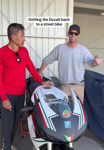 Restoring the Ducati to a Street Bike
