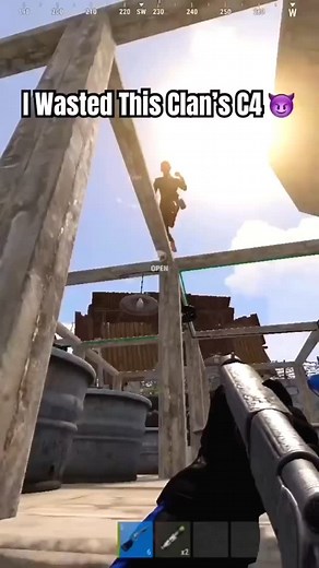 2.9K views · 183 reactions | I Wasted Their C4  #rust #rustgame #rustconsole #rustgamers #rusttips #rustclips | JP Duminy Duminy | Facebook