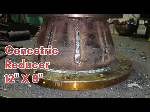 CONCENTRIC REDUCER 12" X 8" EASY TO MAKE