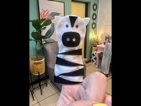 How to Make a Finger Puppet | Easy Kids Craft Tutorial by Scribble & Scratch