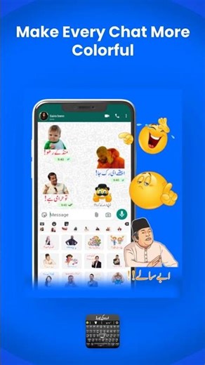 Fun Chat Keyboard 2025 🎉 | Stickers & Colorful Themes for Android
