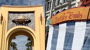 Chilling images show how Orlando's Universal Studios is preparing for Hurricane Milton