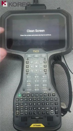Lock and Unlock a Trimble TSC5 Screen