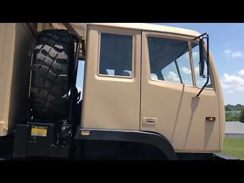 Stewart & Stevenson M1079 4x4 LMTV Camper Truck For Sale Midwest Military Equipment