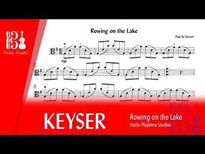 KEYSER - Rowing on the Lake | Progressive Tempo Practice