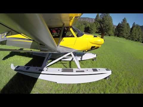 Flying the Carbon Cub on Floats